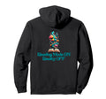 Book Worm Reality Off Book Stack Hoodie - Custom Art Print for Adults - T-Shirt, Sweatshirt, Hoodie