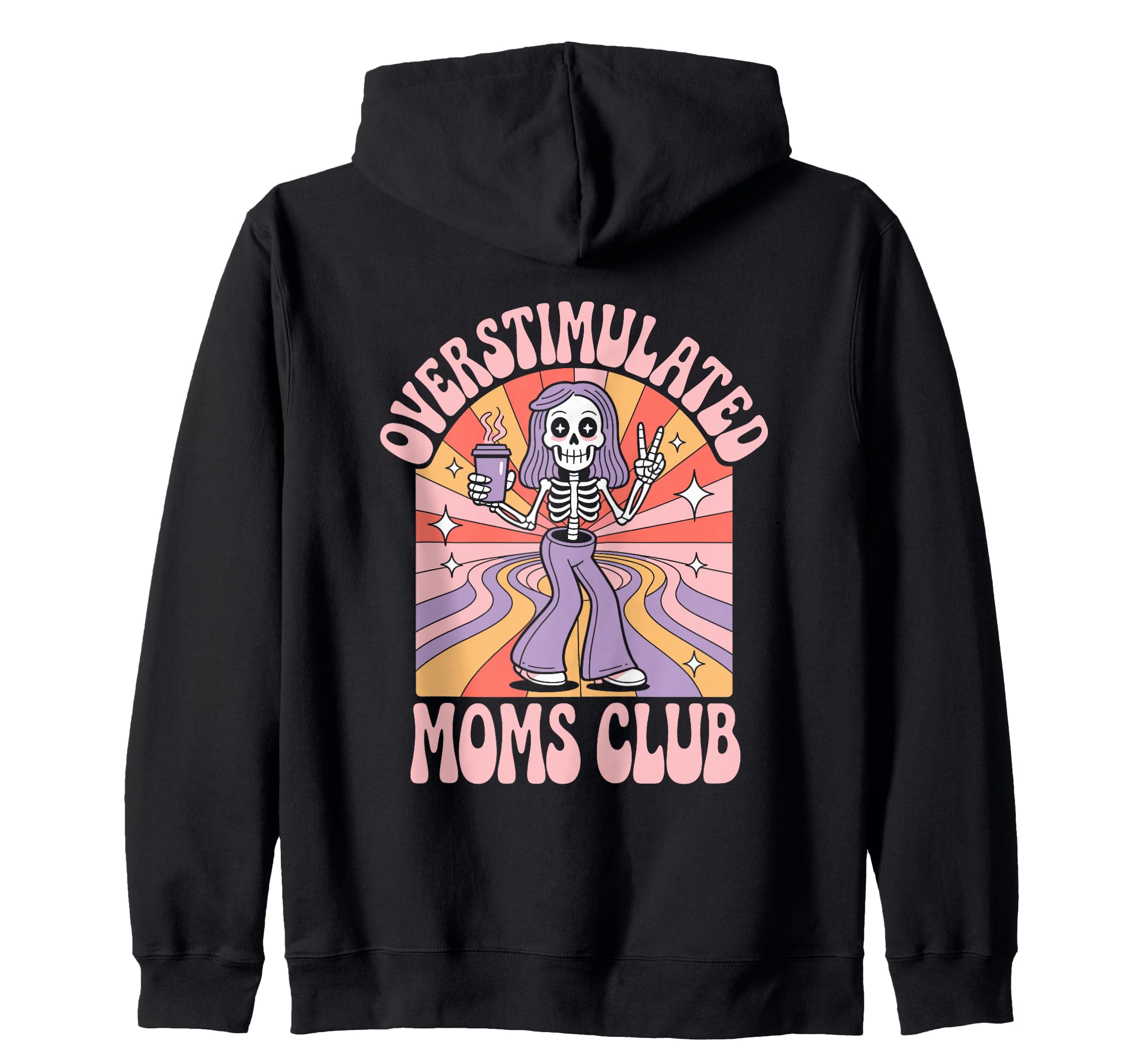 Overstimulated Moms Club Sweatshirt - Casual Everyday Wear for Adults - T-Shirt, Sweatshirt, Hoodie