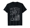 Reading And Coffee Lover Coffee And T-Shirt - Unique Graphic Men Women - T-Shirt, Sweatshirt, Hoodie
