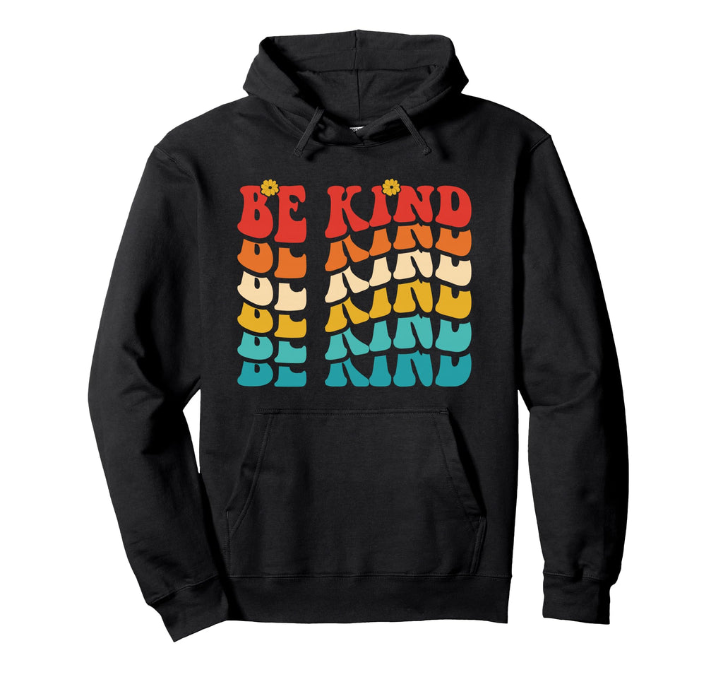 Be Kind Love Kindness Positive Hoodie - Minimalist Print Unisex - T-Shirt, Sweatshirt, Hoodie