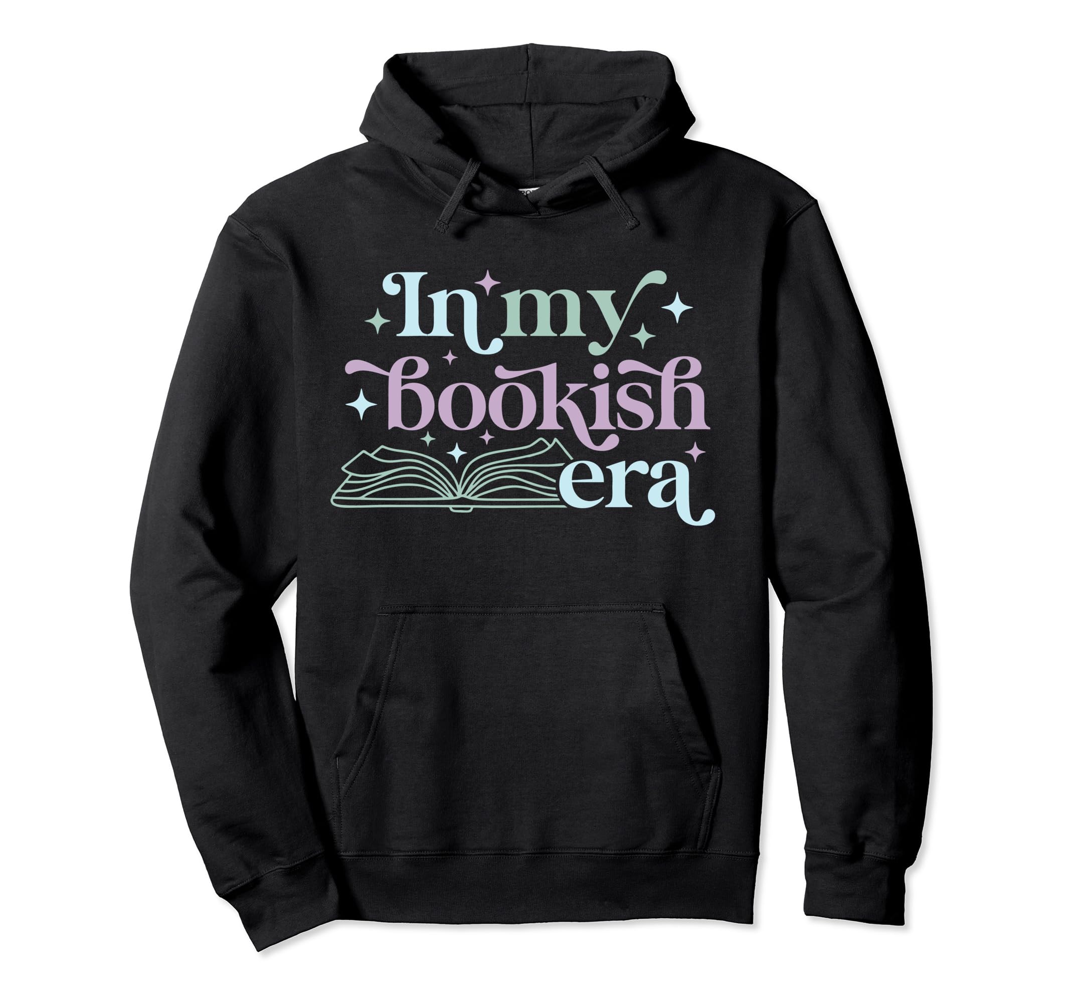 My Bookish Era Book Lover Hoodie - Aesthetic Graphic for Adults - T-Shirt, Sweatshirt, Hoodie
