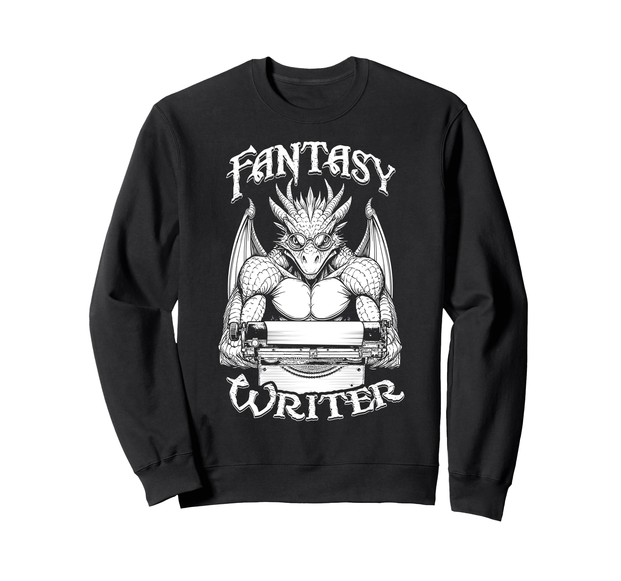 Fantasy Writer Funny Book Sweatshirt - Casual Everyday Wear for Adults - T-Shirt, Sweatshirt, Hoodie