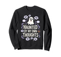 Halloween Haunted Mental Health Sweatshirt - Streetwear Style Men Women - T-Shirt, Sweatshirt, Hoodie