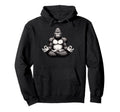 Meditation Gorilla Yoga Pose Relaxing Hoodie - Fun Novelty Design Unisex - T-Shirt, Sweatshirt, Hoodie
