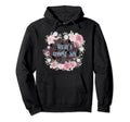 Today I Choose Joy Blue Watercolour Hoodie - Streetwear Style for Adults - T-Shirt, Sweatshirt, Hoodie