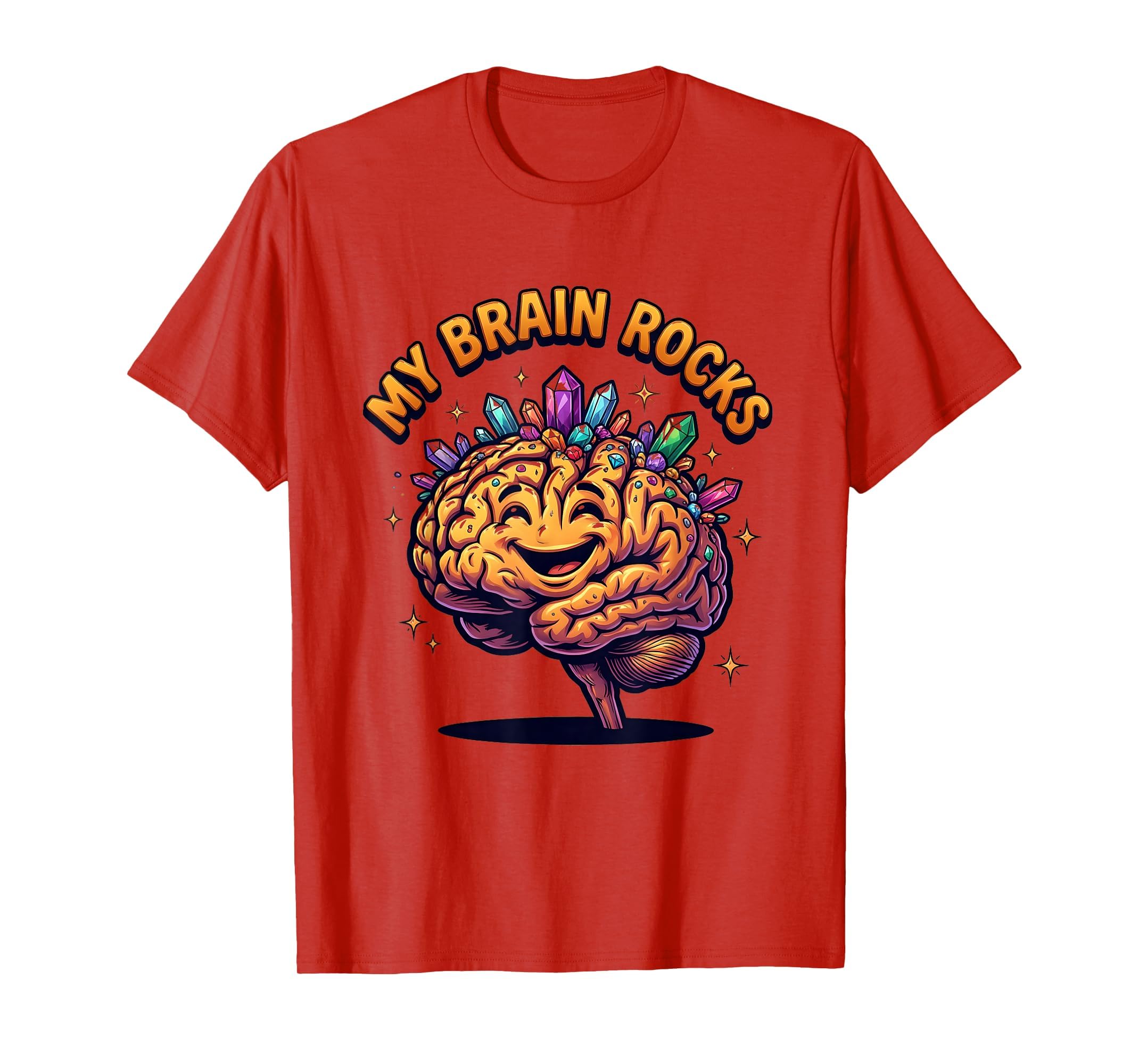 My Brain Rocks Neurodiversity T-Shirt - Minimalist Print for Adults - T-Shirt, Sweatshirt, Hoodie