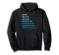 Bedtime Affirmations Sleep And Rest Hoodie - Minimalist Print for Adults - T-Shirt, Sweatshirt, Hoodie