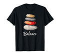 Zen Balancing Stones Art Mindfulness T-Shirt - Custom Art Print Men Women - T-Shirt, Sweatshirt, Hoodie