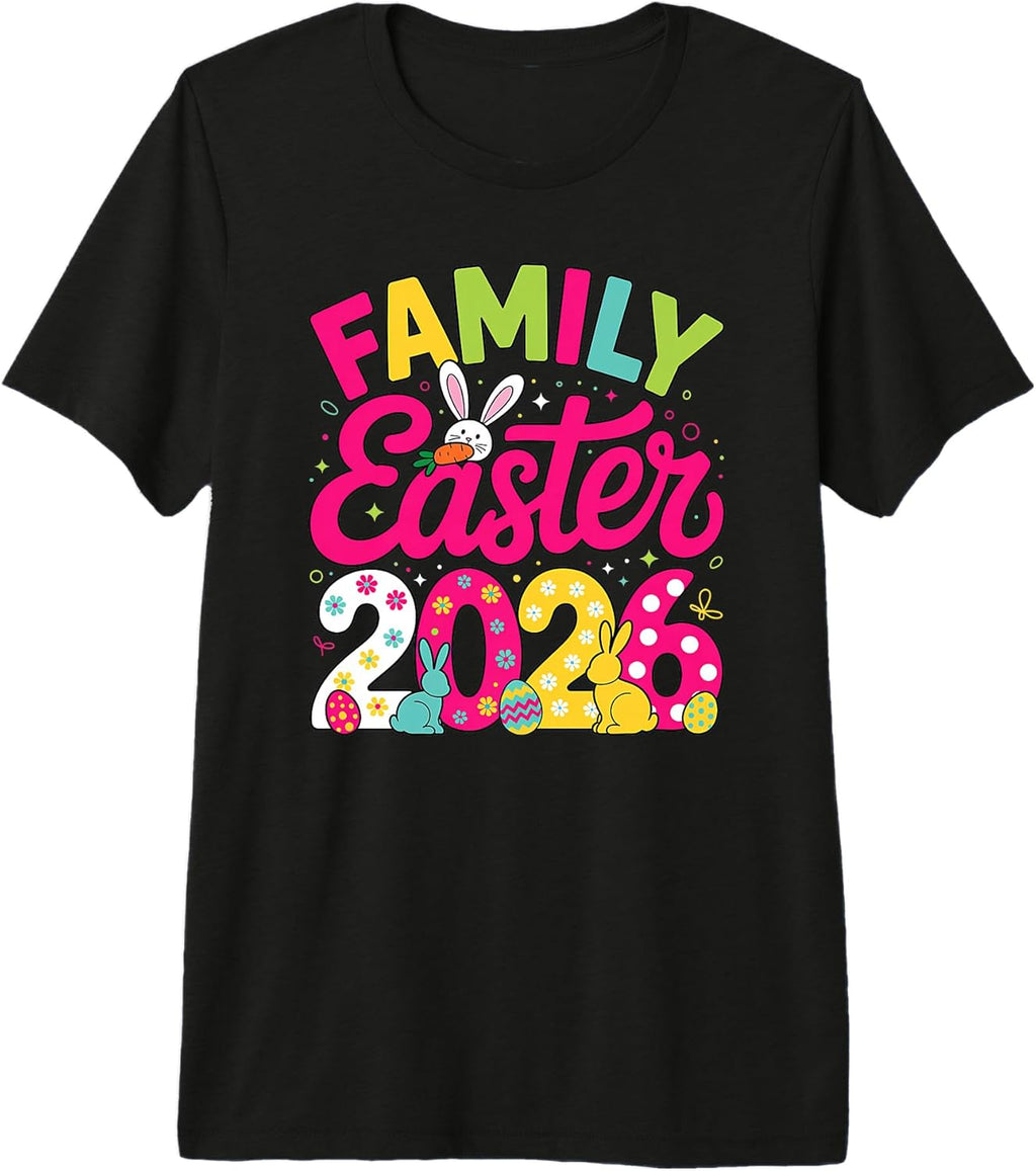 Cute Family Easter 2026 Matching Squad Apparel Unisex T-shirt, Sweatshirt, Hoodie, Long Sleeve Tee - T-Shirt, Sweatshirt, Hoodie