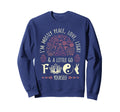 Im Mostly Peace Love And Light Sweatshirt - Casual Everyday Wear Men Women - T-Shirt, Sweatshirt, Hoodie