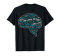 Coping Skills Brain Mental Health T-Shirt - Unique Graphic Unisex - T-Shirt, Sweatshirt, Hoodie