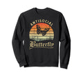 Antisocial Butterfly Grunge Sweatshirt - Streetwear Style for Adults - T-Shirt, Sweatshirt, Hoodie