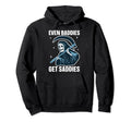 Bad Sad Baddie Mental Health Self Care Hoodie - Trendy Graphic Men Women - T-Shirt, Sweatshirt, Hoodie