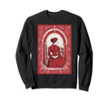 Jane Eyre Red Portrait Tribute Sweatshirt - Fun Novelty Design for Adults - T-Shirt, Sweatshirt, Hoodie