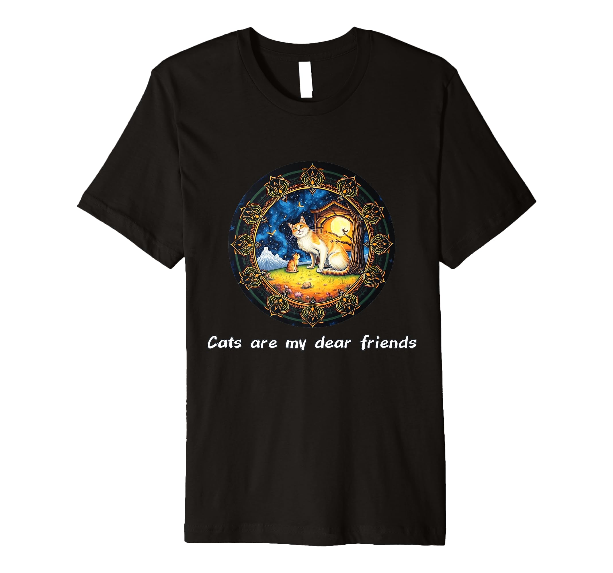 Cats Are My Best Friends Sacred Animals T-Shirt - Trendy Graphic Men Women - T-Shirt, Sweatshirt, Hoodie