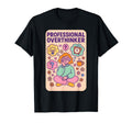 Professional Overthinker Funny Pastel T-Shirt - Graphic Print for Adults - T-Shirt, Sweatshirt, Hoodie