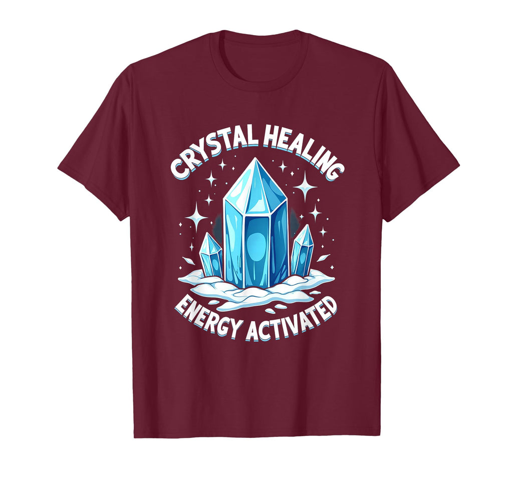 Crystal Healing Energy Activated T-Shirt - Casual Everyday Wear for Adults - T-Shirt, Sweatshirt, Hoodie