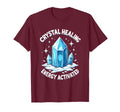 Crystal Healing Energy Activated T-Shirt - Casual Everyday Wear for Adults - T-Shirt, Sweatshirt, Hoodie