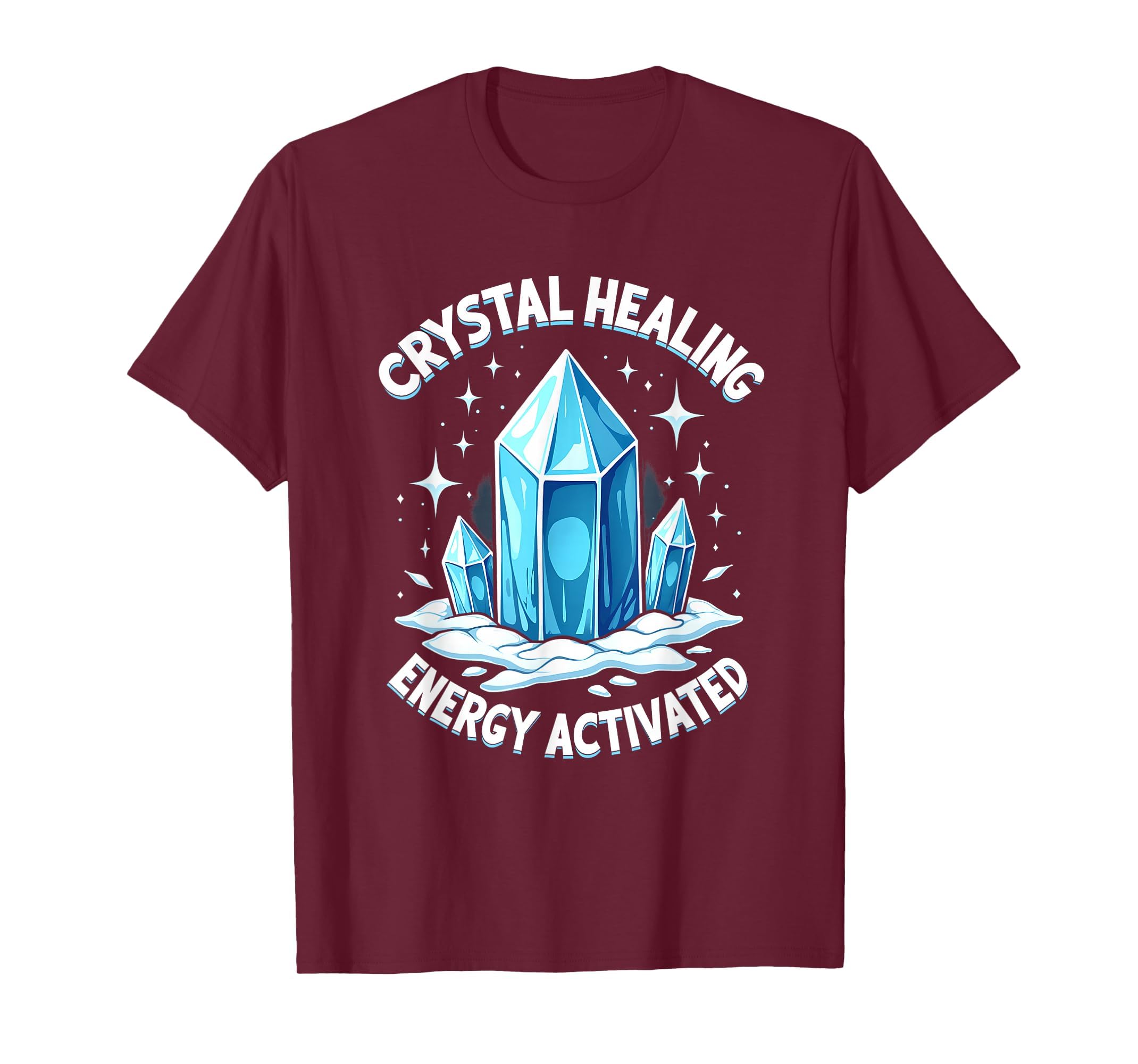 Crystal Healing Energy Activated T-Shirt - Casual Everyday Wear for Adults - T-Shirt, Sweatshirt, Hoodie