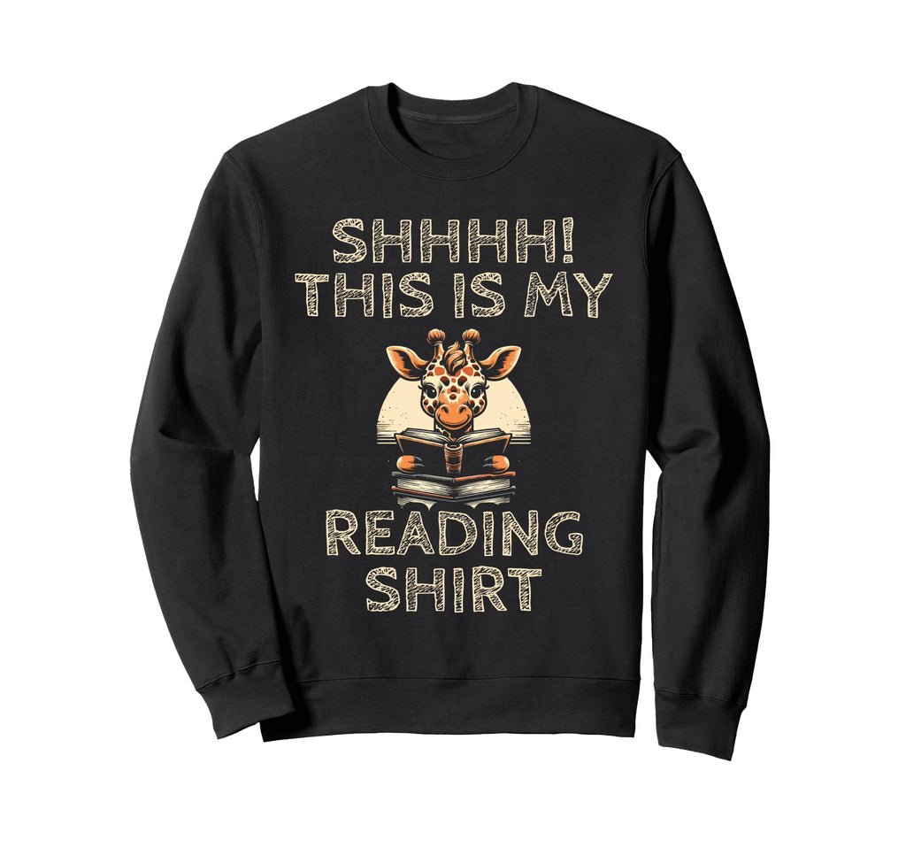 This Is My Reading Library Book Sweatshirt - Aesthetic Graphic Men Women - T-Shirt, Sweatshirt, Hoodie