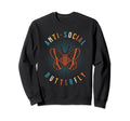 Anti Social Butterfly Shy Sweatshirt - Aesthetic Graphic for Adults - T-Shirt, Sweatshirt, Hoodie