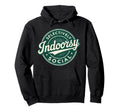 Indoorsy Selectively Social Antisocial Hoodie - Trendy Graphic Unisex - T-Shirt, Sweatshirt, Hoodie