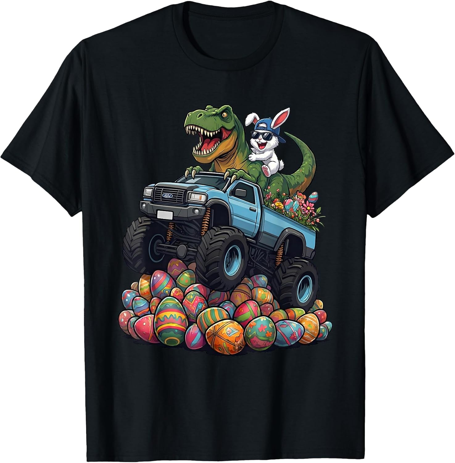 Happy Easter Tee. Unisex T-shirt, Sweatshirt, Hoodie, Long Sleeve Tee - T-Shirt, Sweatshirt, Hoodie