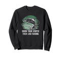 Know Worth Add Fish Self Love Sweatshirt - Novelty Apparel Men Women - T-Shirt, Sweatshirt, Hoodie