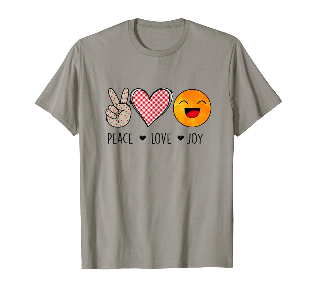 Unique Peace Love Joy Happiness T-Shirt - Aesthetic Graphic for Adults - T-Shirt, Sweatshirt, Hoodie