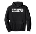 Antisocial Butterfly Funny Introverted Hoodie - Minimalist Print Men Women - T-Shirt, Sweatshirt, Hoodie