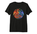 Book Lover Dragon Bookworm Reading T-Shirt - Aesthetic Graphic Men Women - T-Shirt, Sweatshirt, Hoodie