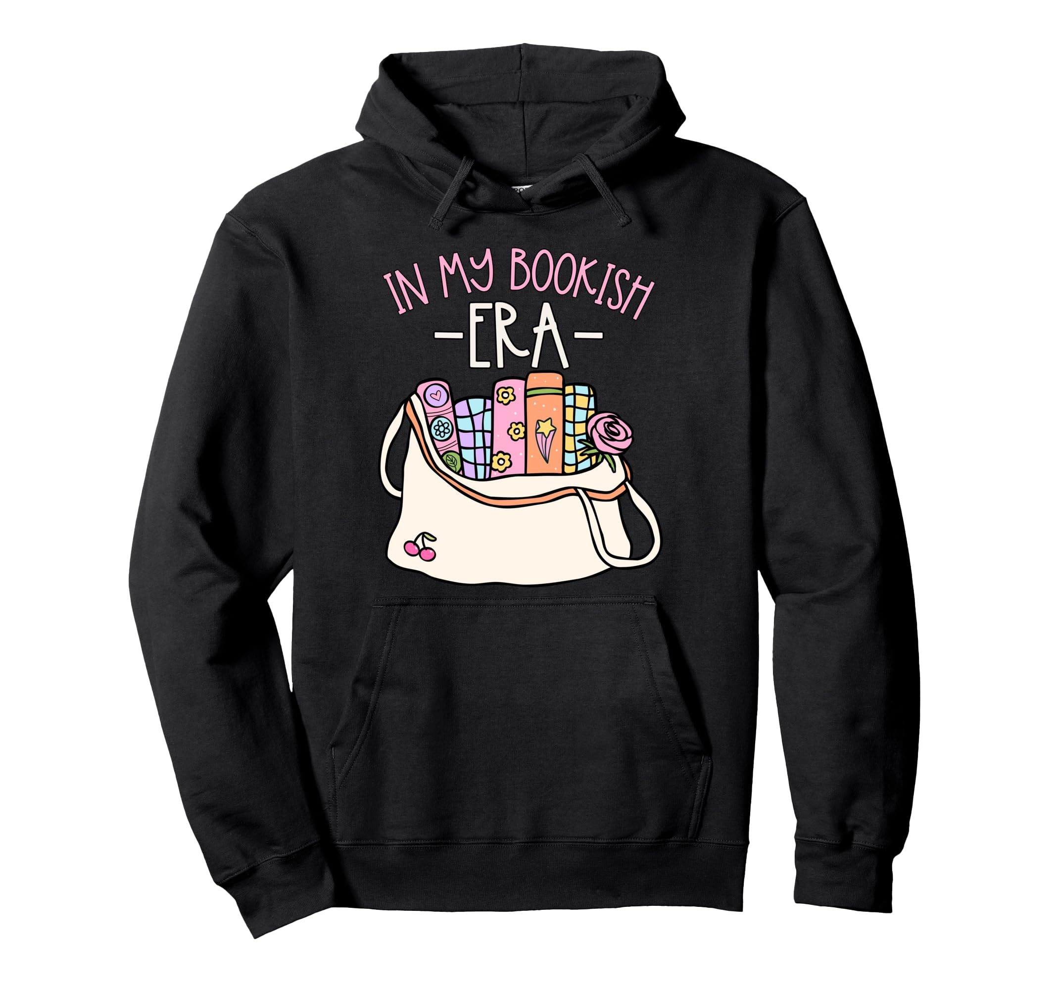 My Bookish Era Book Lover Hoodie - Custom Art Print Unisex - T-Shirt, Sweatshirt, Hoodie