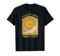 Protect Your Inner Peace Funny Cat Tarot T-Shirt - Graphic Print Men Women - T-Shirt, Sweatshirt, Hoodie