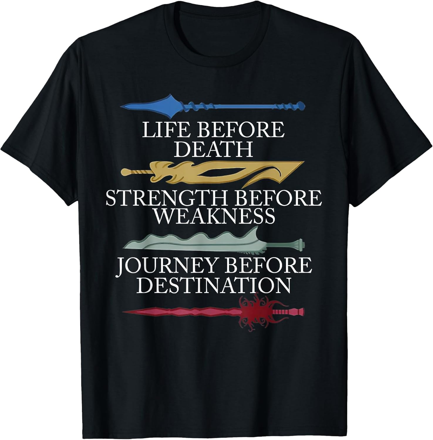 Funny Life Before Death Strength Tee Shirt Unisex T-shirt, Sweatshirt, Hoodie, Long Sleeve Tee - T-Shirt, Sweatshirt, Hoodie