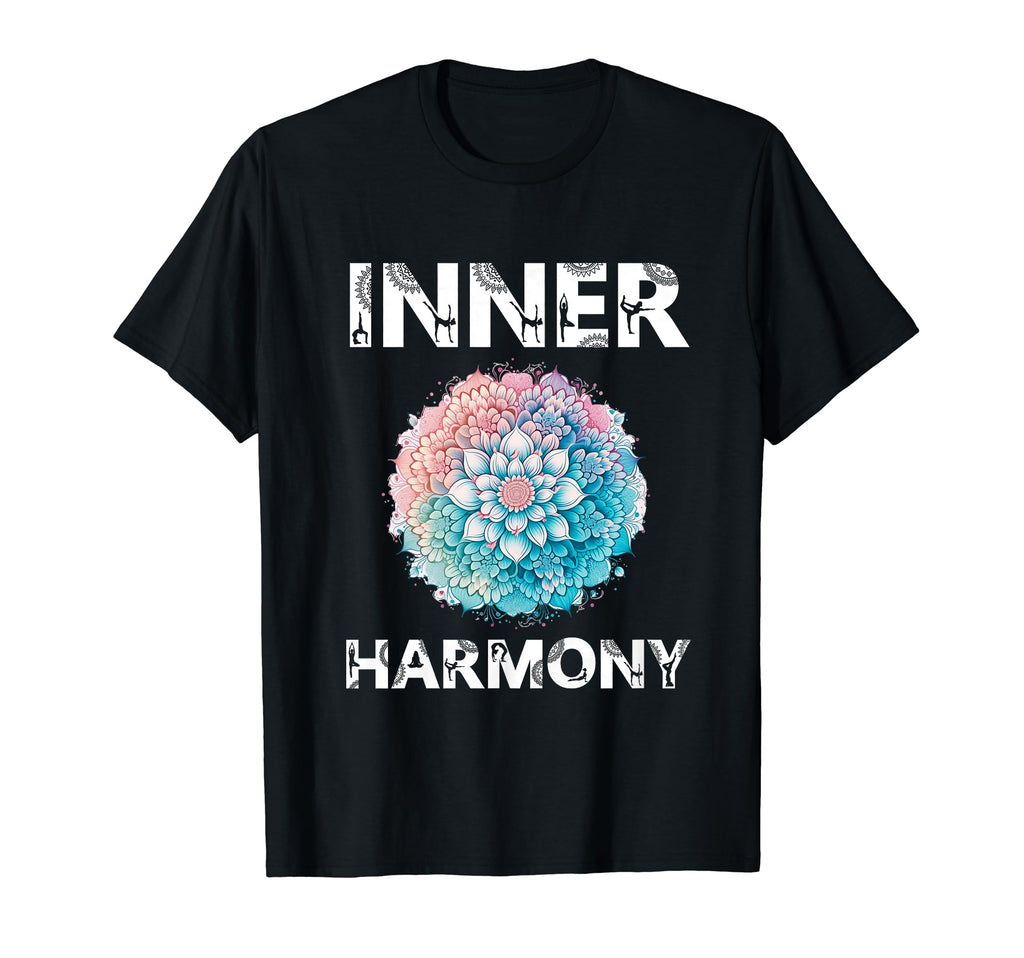 Inner Harmony Mandala Mandala T-Shirt - Aesthetic Graphic Men Women - T-Shirt, Sweatshirt, Hoodie