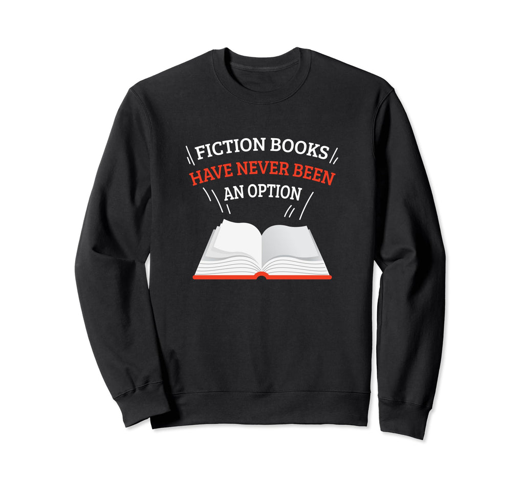 Science Fiction Sci Fi Book Worm Sweatshirt - Minimalist Print Unisex - T-Shirt, Sweatshirt, Hoodie