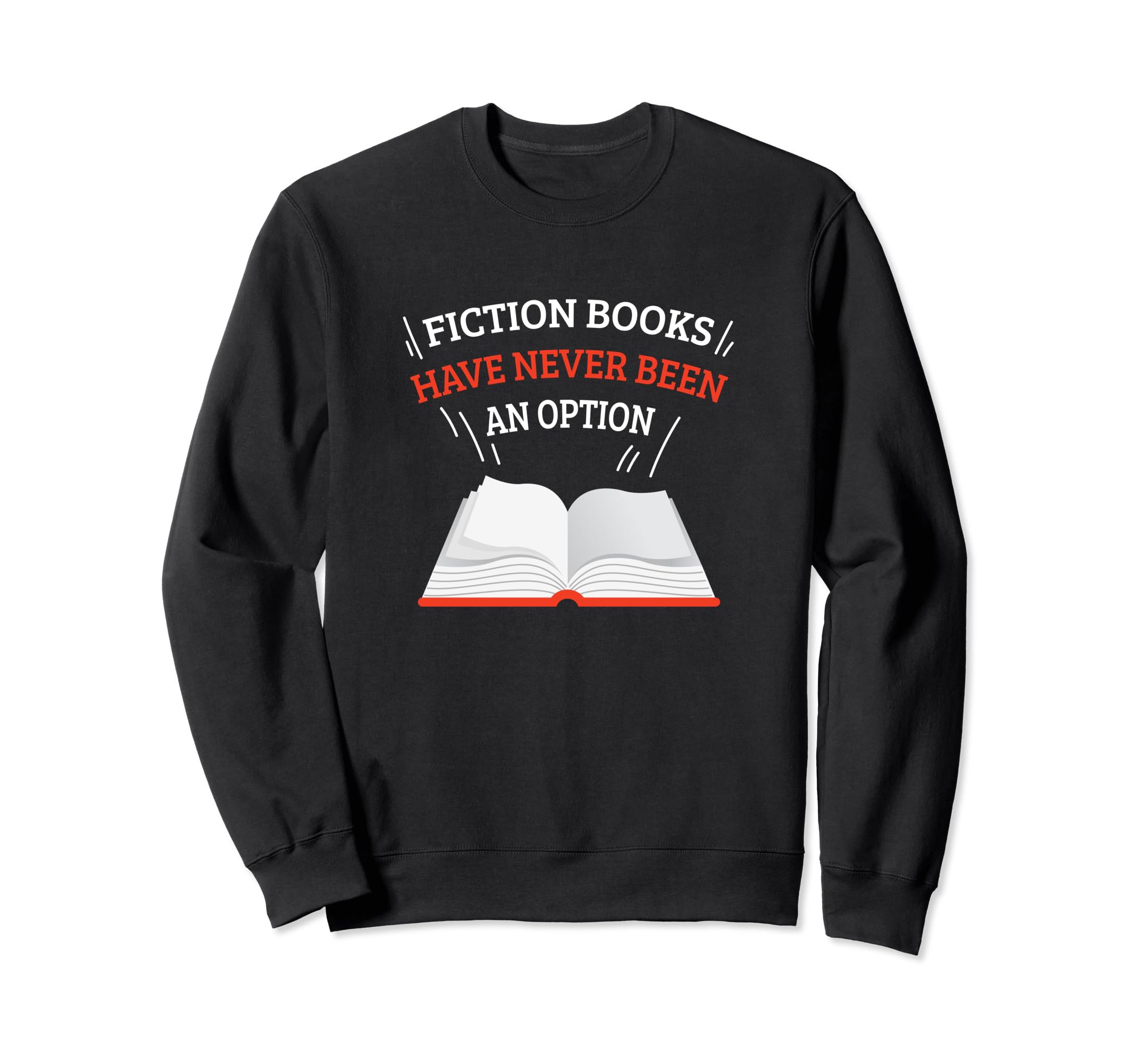 Science Fiction Sci Fi Book Worm Sweatshirt - Minimalist Print Unisex - T-Shirt, Sweatshirt, Hoodie