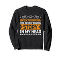 Overthinking Overthinker Funny Sweatshirt - Graphic Print Men Women - T-Shirt, Sweatshirt, Hoodie