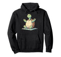 Meditation Tortoise Turtle Yoga Pose Hoodie - Streetwear Style Men Women - T-Shirt, Sweatshirt, Hoodie