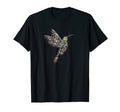 Hummingbird Zen Mindfulness Nature T-Shirt - Novelty Apparel Unisex - T-Shirt, Sweatshirt, Hoodie