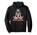 Meditation Sphynx Yoga Pose Relaxing Hoodie - Minimalist Print Unisex - T-Shirt, Sweatshirt, Hoodie