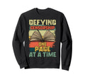 Defying Censorship One Page Time Sweatshirt - Trendy Graphic for Adults - T-Shirt, Sweatshirt, Hoodie