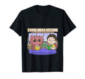 I Have Great Attitude My Dragon Books T-Shirt - Custom Art Print Unisex - T-Shirt, Sweatshirt, Hoodie