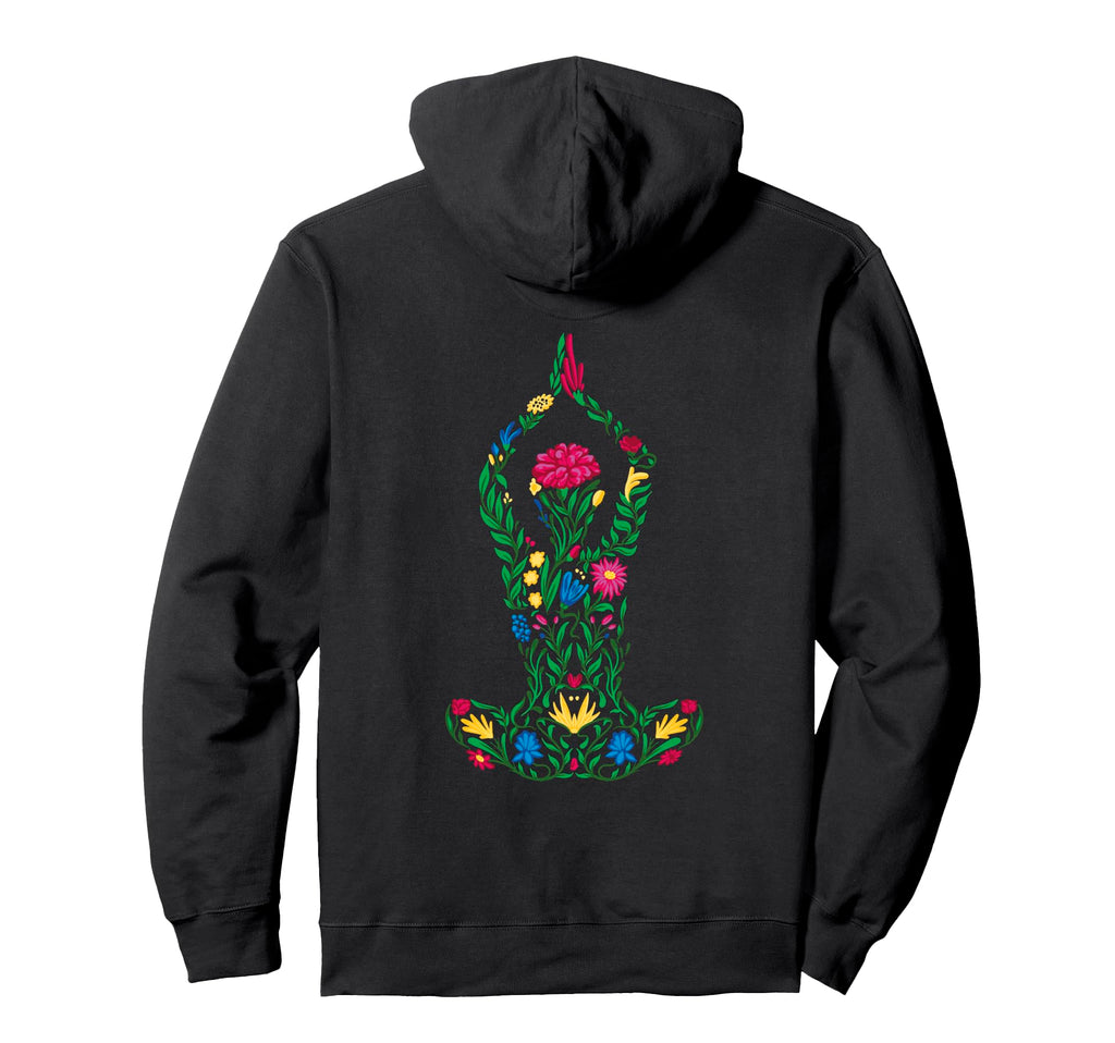 Yoga Meditation Mandala Spiritual Hoodie - Novelty Apparel for Adults - T-Shirt, Sweatshirt, Hoodie