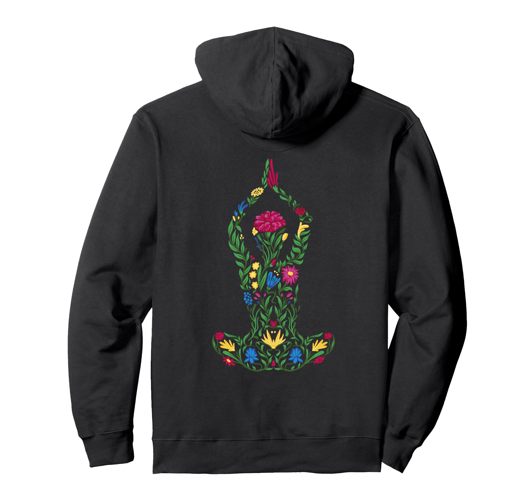 Yoga Meditation Mandala Spiritual Hoodie - Novelty Apparel for Adults - T-Shirt, Sweatshirt, Hoodie