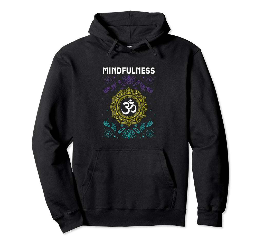 Mindfulness Namaste Spiritual Balance Hoodie - Unique Graphic Unisex - T-Shirt, Sweatshirt, Hoodie