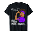 Fibromyalgia Warrior Indestructible T-Shirt - Streetwear Style Men Women - T-Shirt, Sweatshirt, Hoodie
