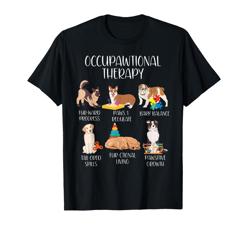 Occupawtional Therapy Funny Dog Ot Ota T-Shirt - Aesthetic Graphic Unisex - T-Shirt, Sweatshirt, Hoodie