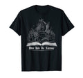 Dive Into Fantasy Reading Reader Dragon T-Shirt - Custom Art Print Unisex - T-Shirt, Sweatshirt, Hoodie