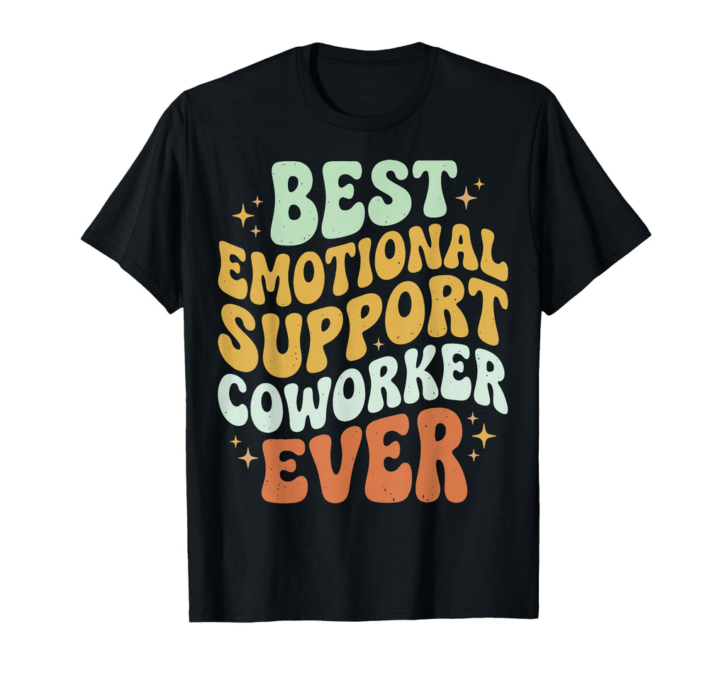 Supportive Colleague Work Bestie T-Shirt - Minimalist Print Men Women - T-Shirt, Sweatshirt, Hoodie